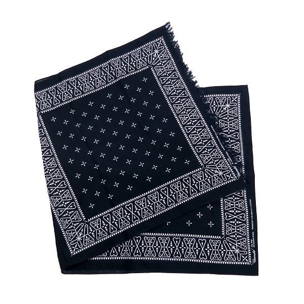 ナンバーナイン　スカーフ　ハートトライバル　迷彩　ストール　バンダナ　ソロイスト UNRIVALED アンライバルド BANDANA-L.STOLE 2208L バンダナ