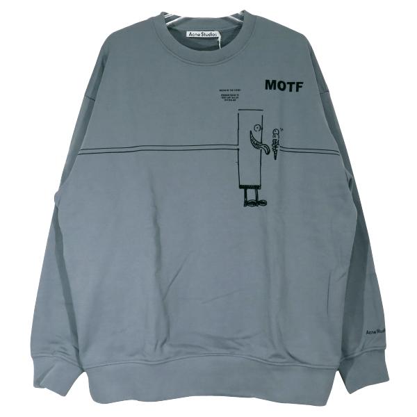 Acne Studios アクネストゥディオズ MOTF SWEATSHIRT FN-MN Acne Studios アクネストゥディオズ MOTF SWEATSHIRT FN-MN
