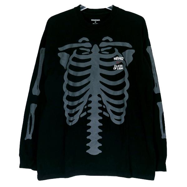 NEIGHBORHOOD ネイバーフッド 21SS BONES/C-TEE.LS 211PCNH-LT07