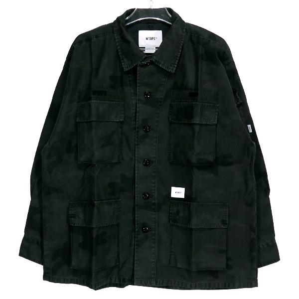 JUNGLE LS 02／SHIRT．COTTON．SATIN．CAMO