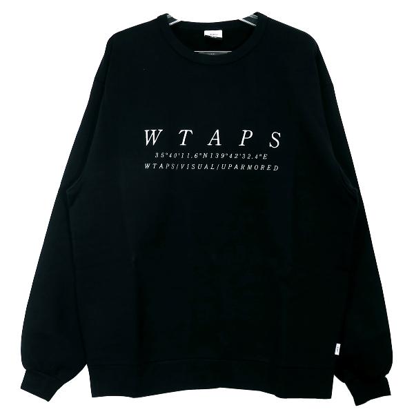 WTAPS ダブルタップス 19AW SYSTEM/SWEATSHIRT.COTTON 192ATDT-CP01S