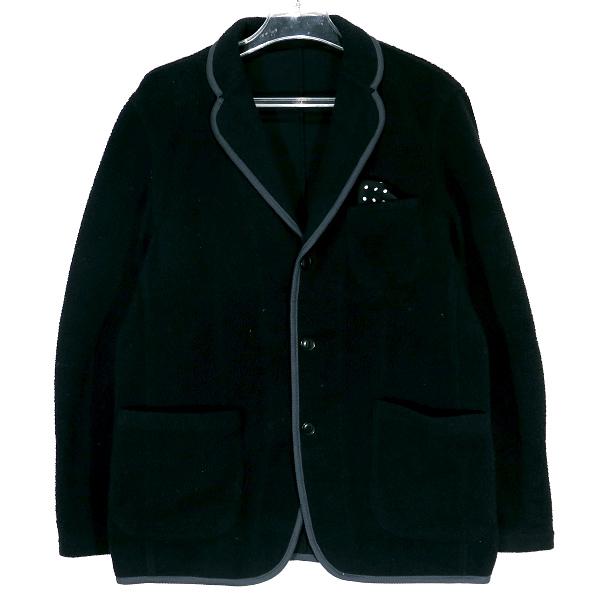 ユニフォームエクスペリメント ポーラテック パイピングジャケット UE 黒 uniform experiment ユニフォームエクスペリメント 20AW POLARTEC