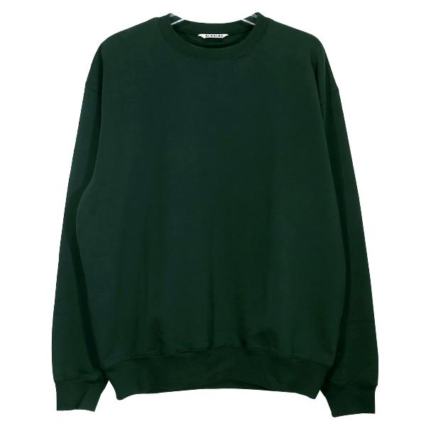 AURALEE オーラリー スウェット トレーナー グリーン