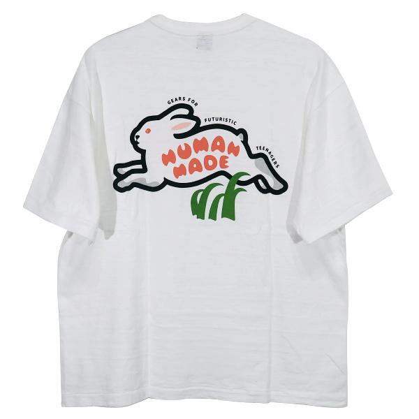 ヒューマンメイド HUMAN MADE RABBIT GRAPHIC #2 T-SHIRT ラビット グラフィック Tシャツ ホワイト 白