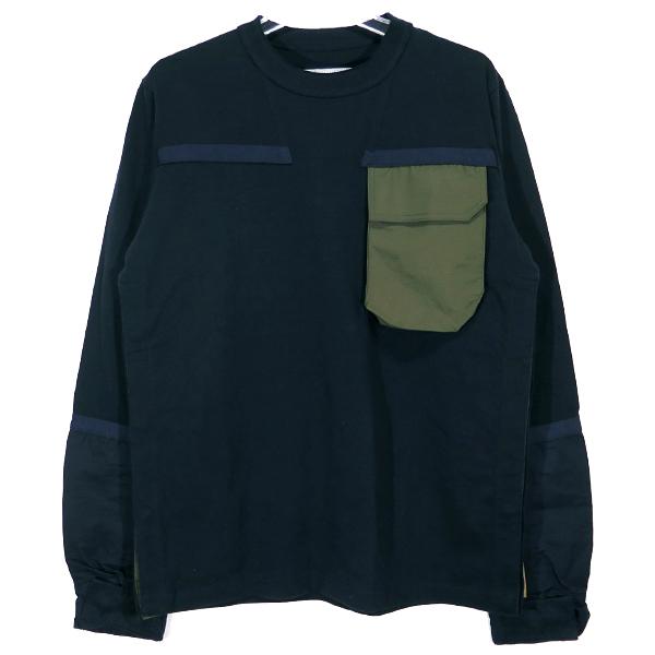 sacai MEN'S サカイ 22SS SPORTS MIX L/S T-SHIRT 22-02732M sacai MEN'S サカイ 22SS SPORTS MIX L/S T-SHIRT 22-02732M