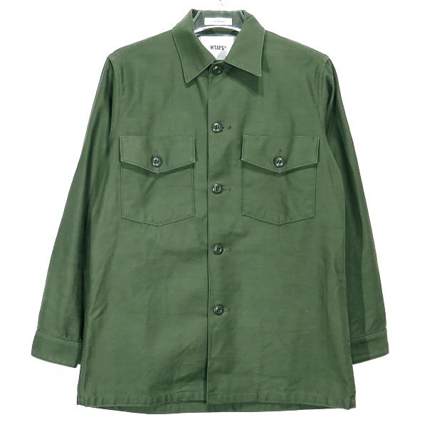 WTAPS ダブルタップス 18AW BUDS LS 02/SHIRT.COTTON.SATIN 182BRDT 