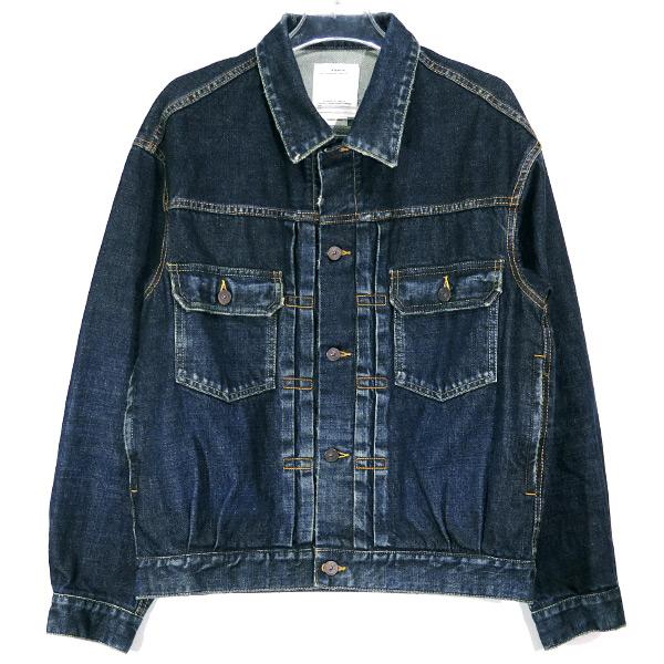 VISVIM ビズビム 21AW SS 101XX JKT DMGD-1009 0121205006005 ソーシャルスカルプチャー 101  ジャケット ダメージド デニム インディゴ