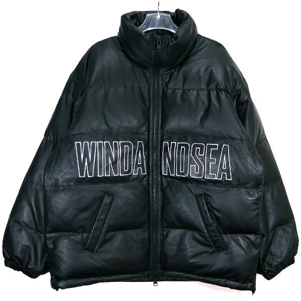 WIND AND SEA ウィンダンシー 22AW RAM LEATHER DOWN JACKET WDS-13TH