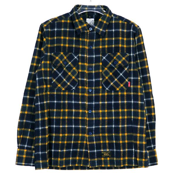 WTAPS ダブルタップス 15AW VATOS LS 01/SHIRT.COTTON.FLANNEL 152GWDT 