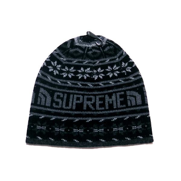 supreme × north face beanie シュプ ノース ビーニー-