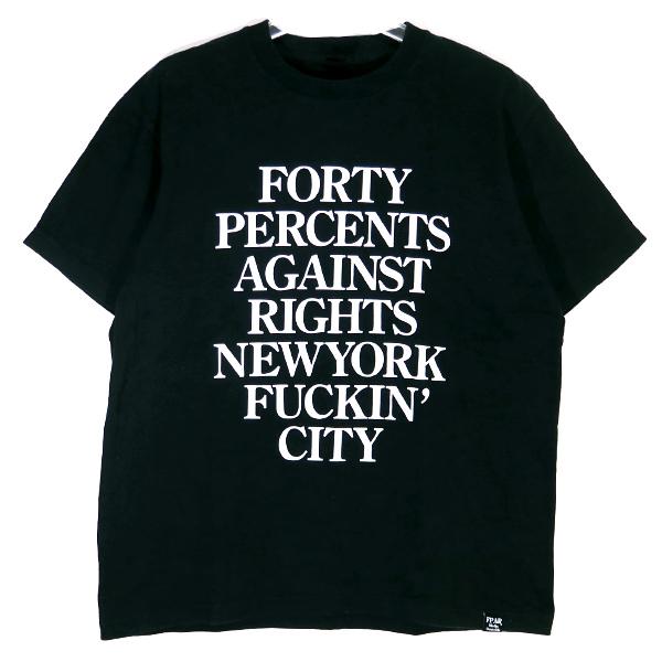 FPAR × Richardson リチャードソン 半袖 Tシャツ XLサイズ FORTY PERCENTS AGAINST RIGHTS FPAR フォーティーパーセント
