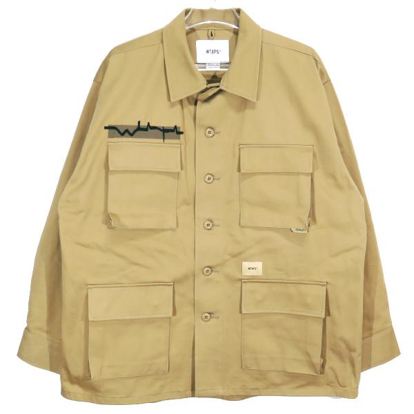 WTAPS ダブルタップス 21AW JUNGLE 01/LS/COTTON.TWILL 212WVDT-SHM02