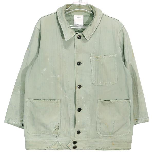 VISVIM ビズビム 18SS BENNY JKT CRASH (HERRINGBONE) 0118105013026
