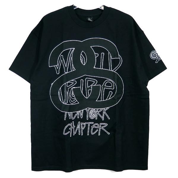 STUSSY ステューシー NYC EDT SS LINK SKATE TEE ニューヨーク エディション エスエスリンク Tシャツ ショートスリーブ  ブラック