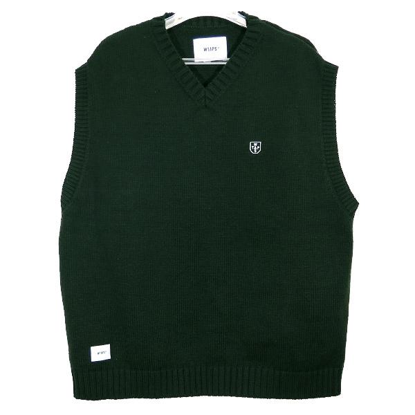 WTAPS ダブルタップス 22AW DITCH/VEST/ACRYLIC.CRST 222MADT-KNM01 