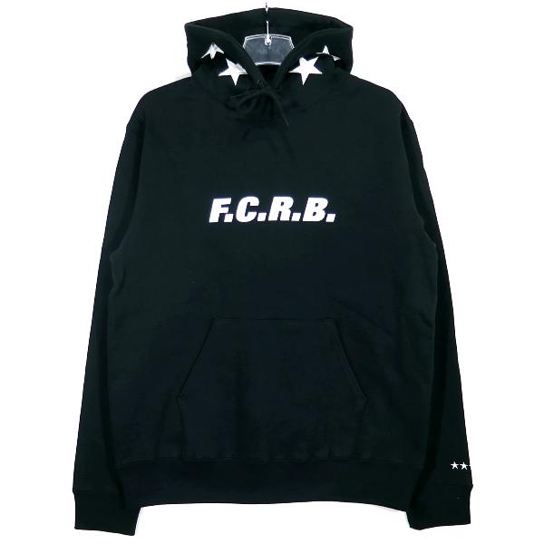 22aw fcrb「STAR APPLIQUE TEAM CREWNECK」黒