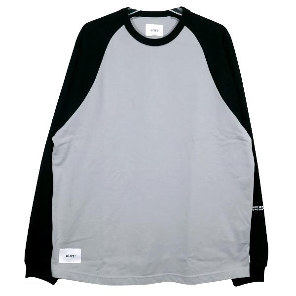 WTAPS ラグランロンT ホワイト×ブラック　S WTAPS ラグランロンT ホワイト×ブラック S - メルカリ