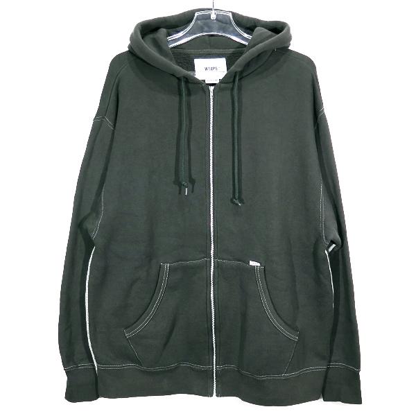 WTAPS ダブルタップス 21AW BLANK/ZIP HOODED/COTTON 212ATDT-CSM06