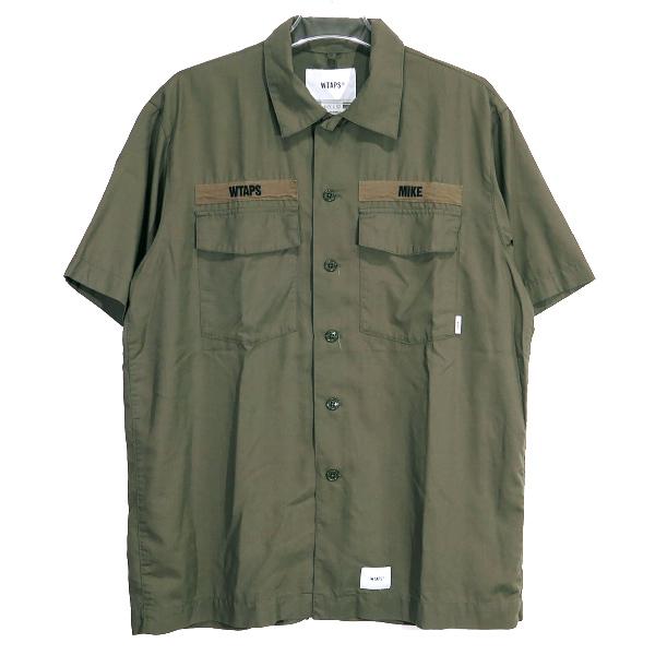 WTAPS ダブルタップス 20SS BUDS SS/SHIRT.RAPO.POPLIN 201BRDT WTAPS ダブルタップス 20SS BUDS SS/SHIRT.RAPO.POPLIN 201BRDT
