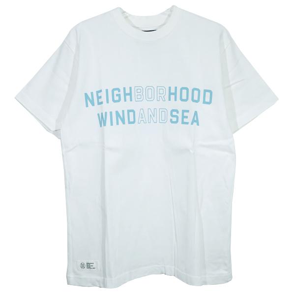 NEIGHBORHOOD X WIND AND SEA Tシャツ Lサイズ 白 NEIGHBORHOOD × WIND AND SEA Tシャツホワイト L