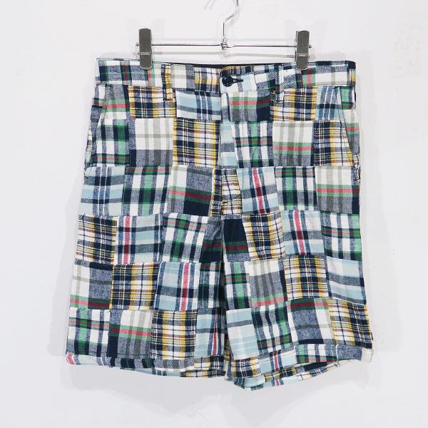 DESCENDANT ディセンダント 21SS DC-6 PATCHWORK SHORTS 211TQDS