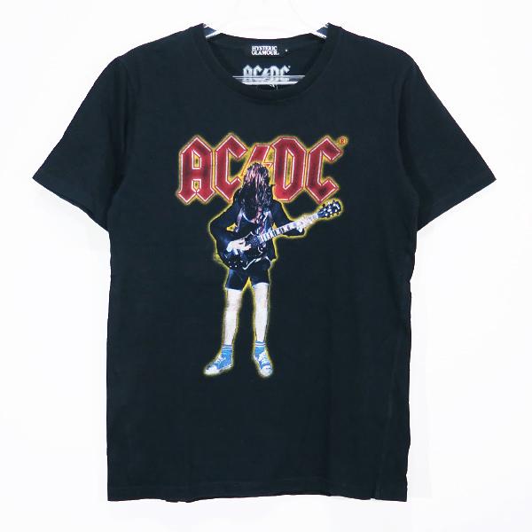 HYSTERIC GLAMOUR ヒステリックグラマー AC/DC TEE 0201CT11 エーシー 