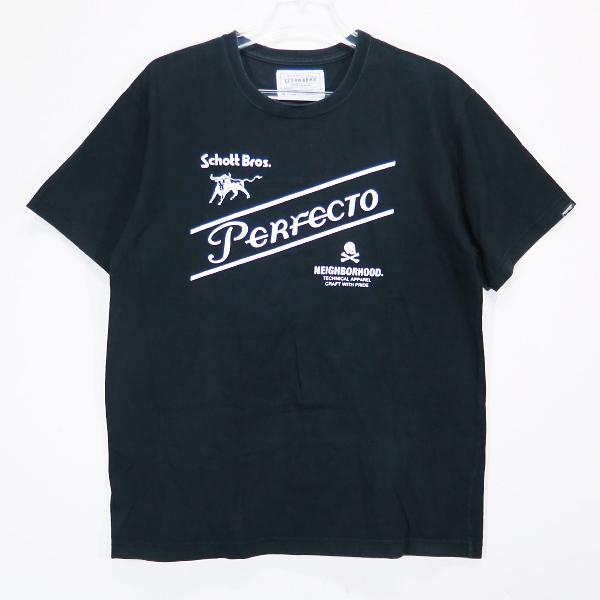 NEIGHBORHOOD × schott Tシャツ　Ｍサイズ NEIGHBORHOOD ネイバーフッド 23AW Schott ショット KOSTAS SEREMETIS