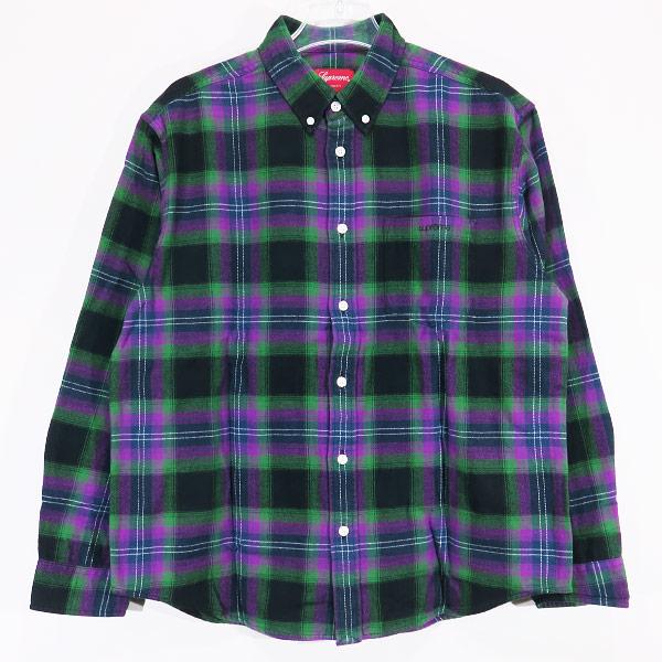 SUPREME シュプリーム 22SS BRUSHED PLAID FLANNEL SHIRT ブラッシュド 