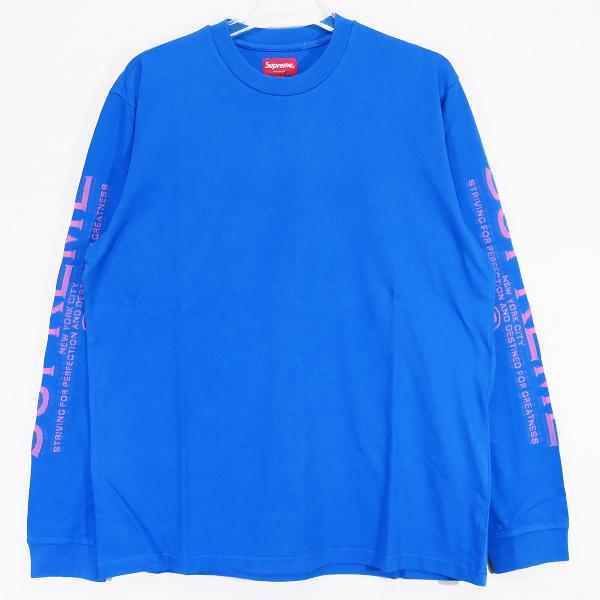 SUPREME シュプリーム 21AW INTARSIA SLEEVE L/S TOP インターシャ 