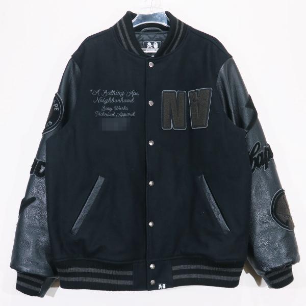 BAPE x Neighborhood Numbering Exclusive Varsity Jacket (A BAPE x Neighborhood Numbering Exclusive Varsity Jacket (A