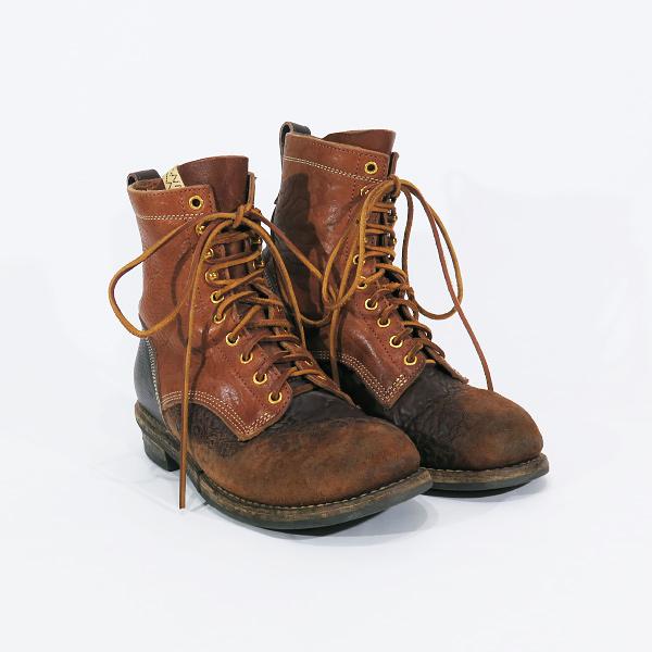田*夫様 VISVIM 7 hole folk ブーツ ブラウン系 VISVIM ビズビム 7 HOLE 73-FOLK レザー ブーツ ブラウン系