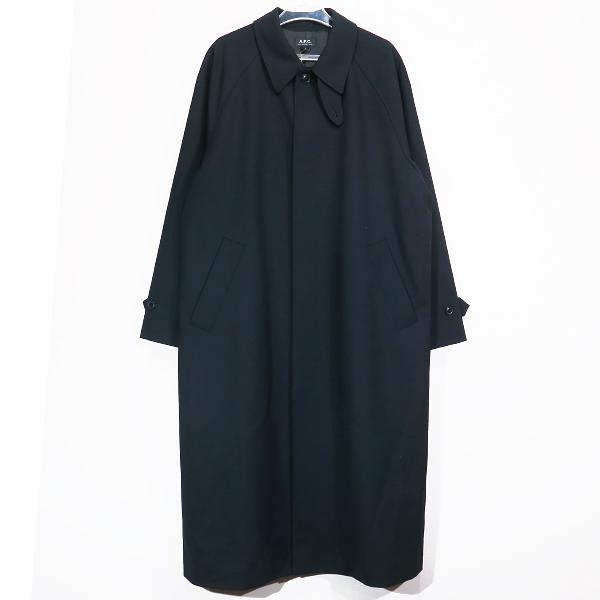 A.P.C. Levine ロングコート メンズ A.P.C. Levine ロングコート メンズ Pツイルビッグステンカラー