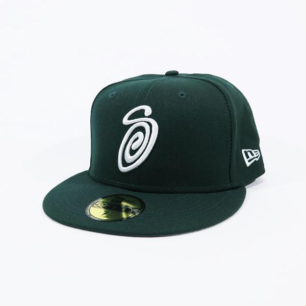 STUSSY ステューシー CURLY S 59FIFTY NEW ERA CAP カーリー S 59 