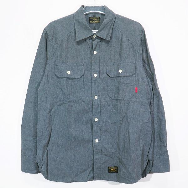 WTAPS ダブルタップス 16AW CELL LS/SHIRT.COTTON.CHAMBRAY 162GWDT 