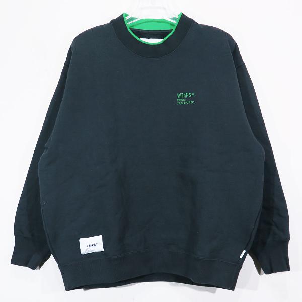 WTAPS ダブルタップス 23AW WIDE NECK 01/SWEATER/COTTON.FORTLESS 