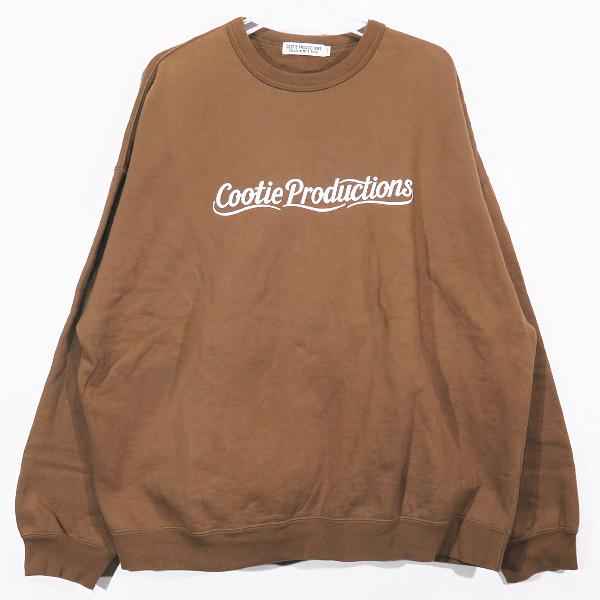 COOTIE PRODUCTIONS クーティープロダクションズ LETTERED LOGO PRINT
