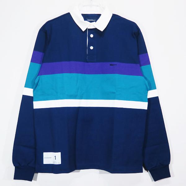 DESCENDANT ディセンダント 20AW PUBA POLO LS 202ATDS-CSM19 DESCENDANT ディセンダント 20AW PUBA POLO LS 202ATDS-CSM19