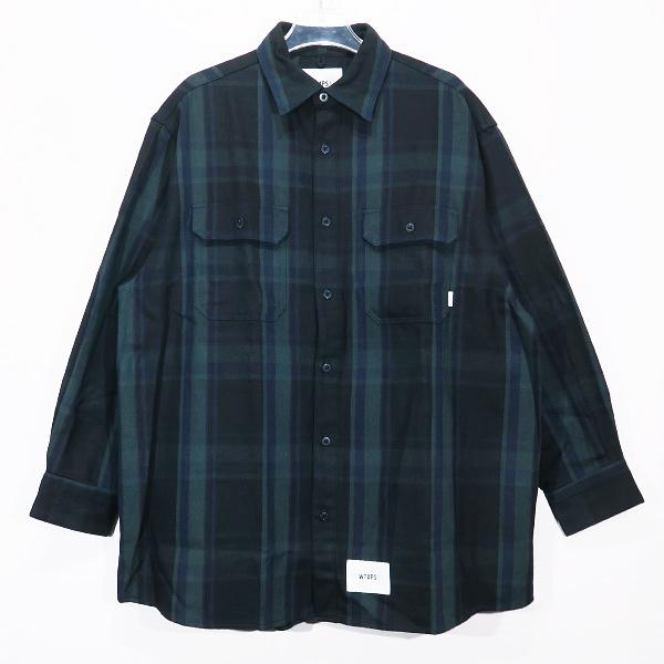 WTAPS ダブルタップス 21AW DECK/LS/COTTON.FLANNEL.TEXTILE