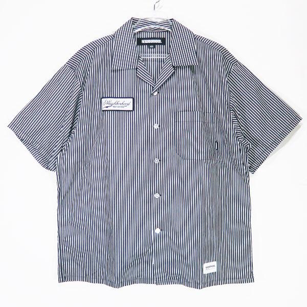 NEIGHBORHOOD ネイバーフッド 24SS STRIPE WORK SHIRT SS