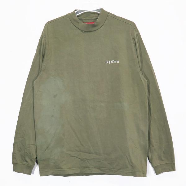 SUPREME シュプリーム 23AW MOCK NECK L/S TOP モックネック ロング 