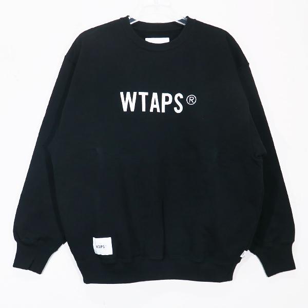24SS WTAPS SIGN SWEATER COTTON TSSC 黒