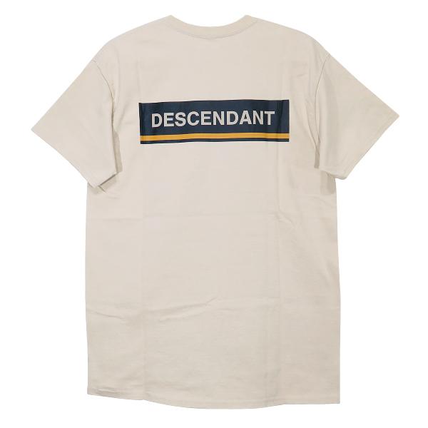 descendant Ｔシャツ DESCENDANT ディセンダント 23SS UNDER THE CURRENT SS ロゴ 半袖 T