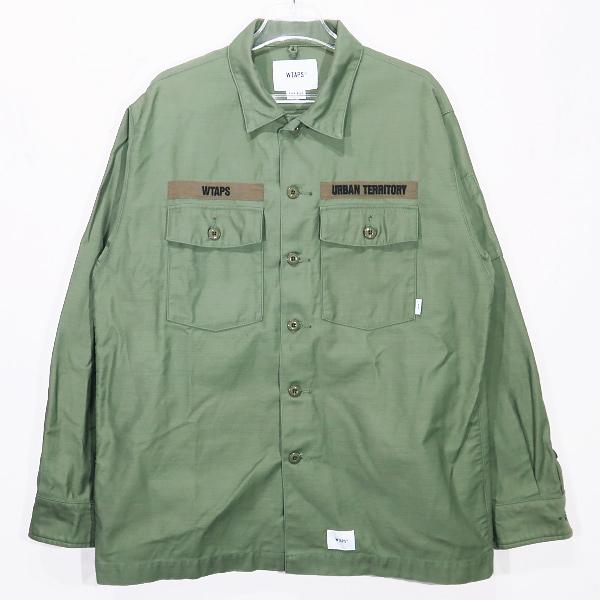 WTAPS ダブルタップス 20AW BUDS/LS/COTTON.SATIN 202BRDT-SHM01 