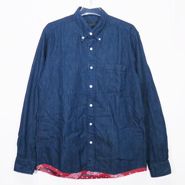 SOPHNET. ソフネット 19SS PIPING B.D SHIRT SOPH-190092 パイピング