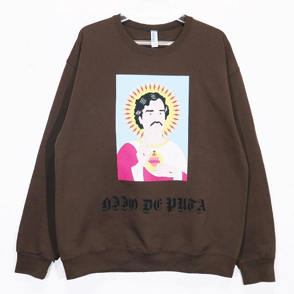 WACKO MARIA ワコマリア Pablo Escobar CREW NECK SWEATSHIRT WACKO MARIA ワコマリア Pablo Escobar CREW NECK SWEATSHIRT