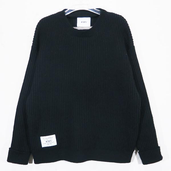 WTAPS ダブルタップス 24AW DECK/SWEATER/POLY 242MADT-KNM06 WTAPS ダブルタップス 24AW DECK/SWEATER/POLY 242MADT-KNM06