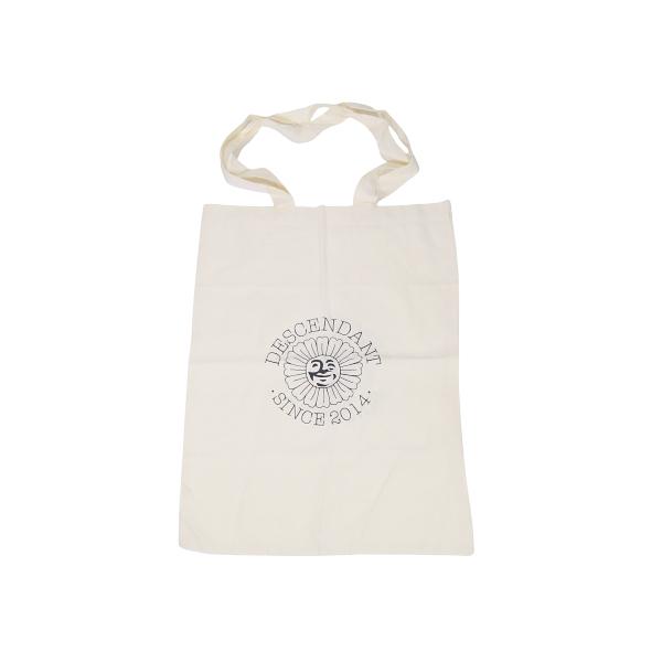 DESCENDANT トートバッグ ホワイト/ベージュ【L】横幅70㎝ DESCENDANT ディセンダント REUSABLE BAG 02 GZSB02 リユーザブル