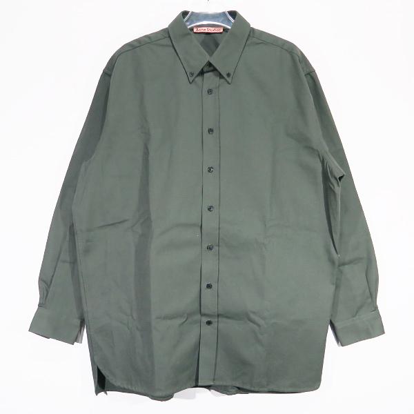 Acne studios ポリエステル&コットン　オーバーサイズシャツ　44 Acne Studios / コットンオーバーサイズシャツ - メルカリ