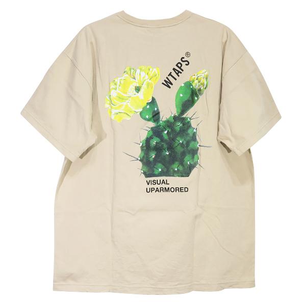 ダブルタップス　WTAPS CACTO SS COTTON SNEAK 白　02 WTAPS（ダブルタップス） 24SS CACTO/SS/COTTON 241ATDT-STM02S カクト