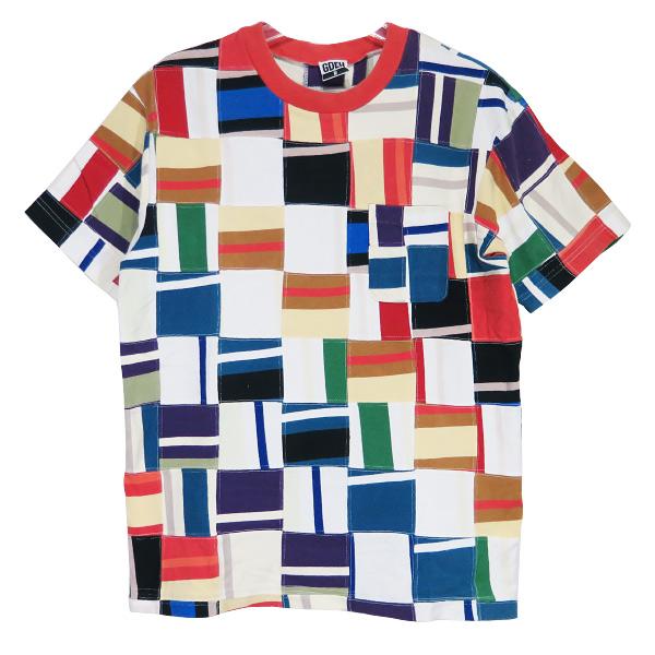 グッドイナフ　カットソー GOODENOUGH グッドイナフ PATCHWORK TEE パッチワーク Tシャツ